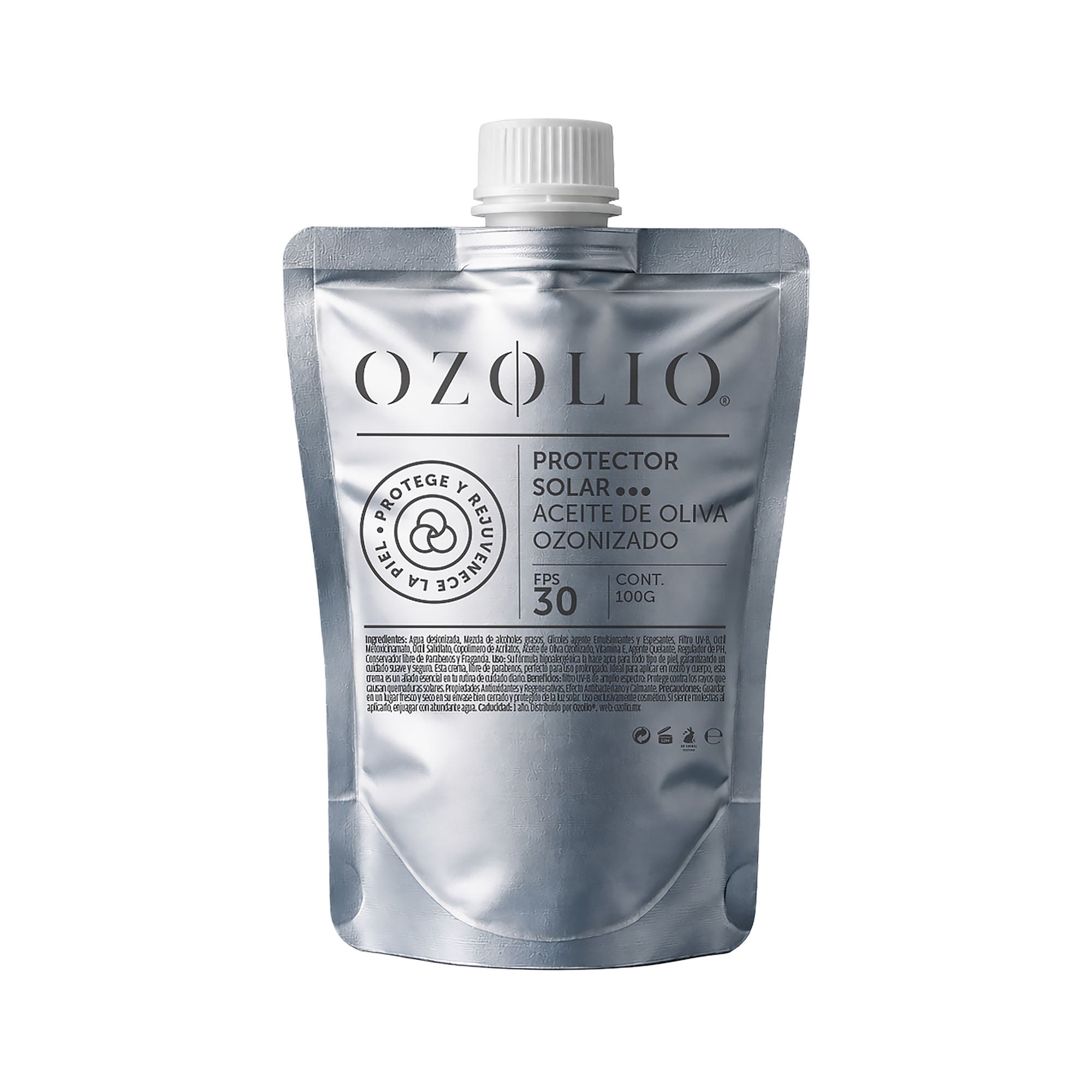 Protector Solar Facial Ozolio SPF 50