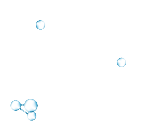Fondo de moleculas ozolio